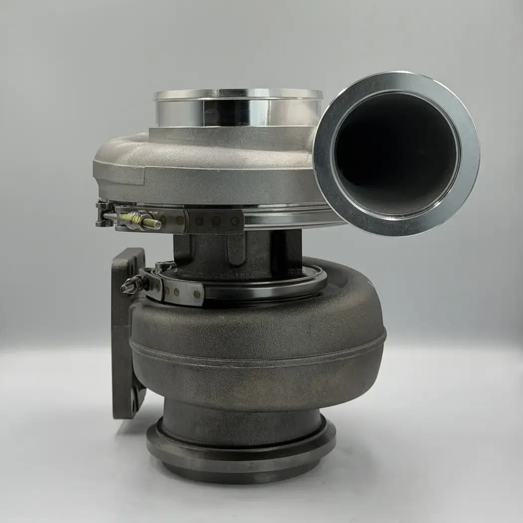 New 171702 Detroit Diesel Series 60 12.7L DDEC III BorgWarner S400 Turbocharger - Turbo Centre Production Line, photo 2