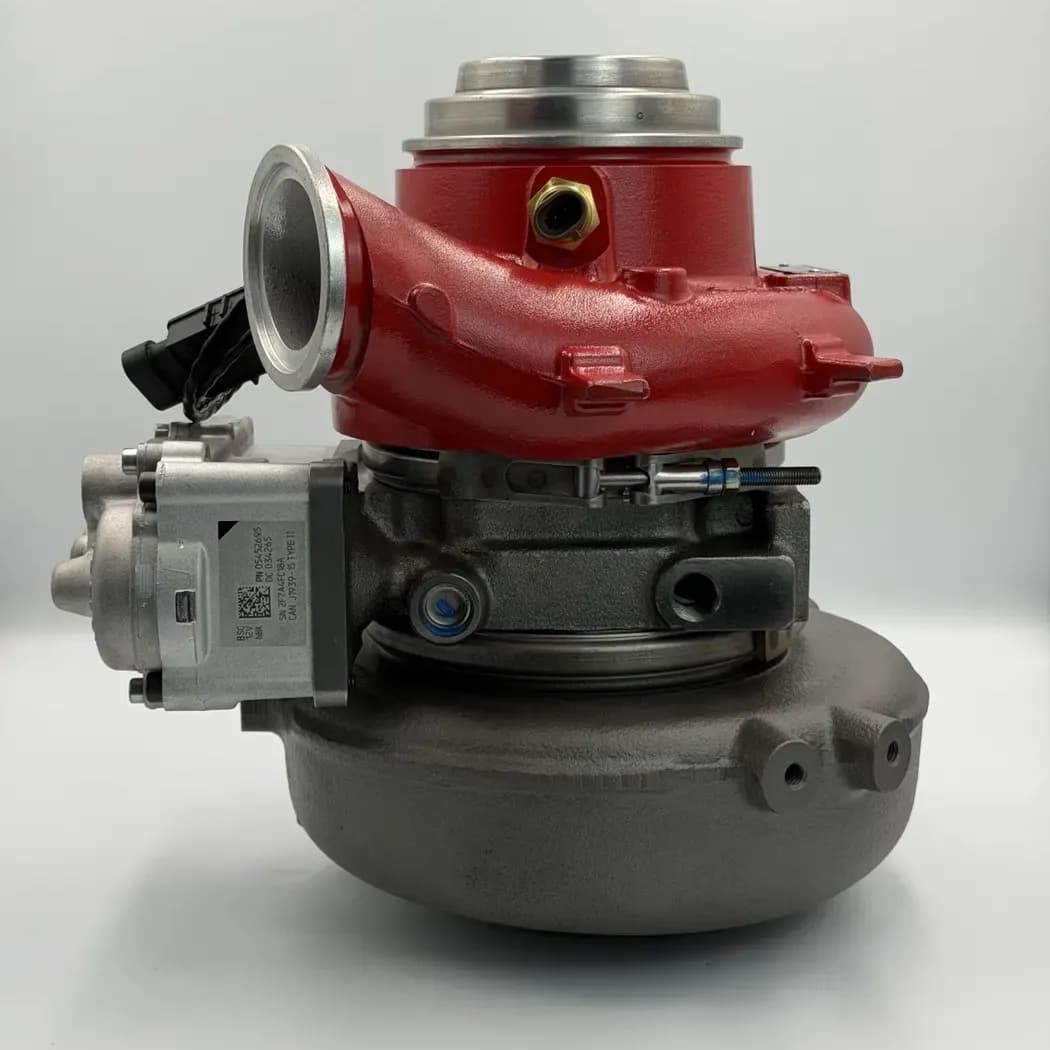 Remanufactured 5551141 Cummins X15 Holset HE400VG Turbocharger with HOLSET OEM VGT Actuator, photo 6
