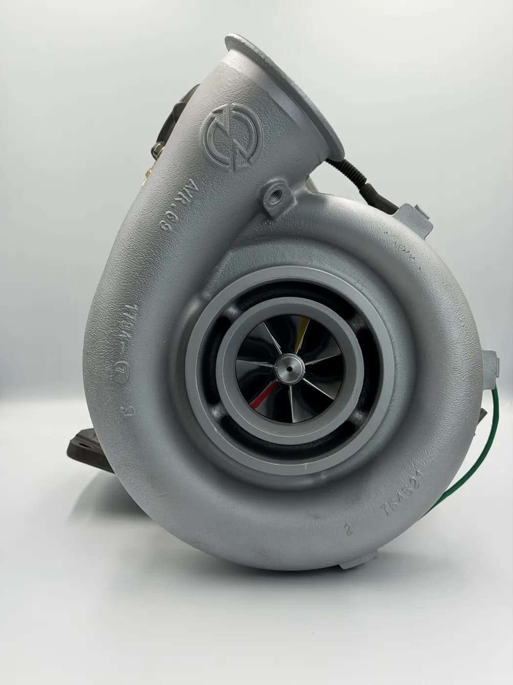 Remanufactured 758204-9007S Detroit Diesel Series 60 Garrett GTA45 Turbocharger, photo 4