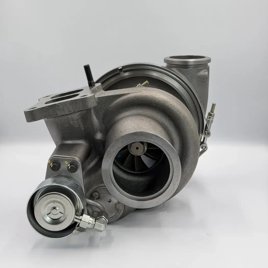 New 10R8733 Caterpillar C13 ACERT Garrett GTA4088 Turbocharger - Turbo Centre Production Line, photo 4