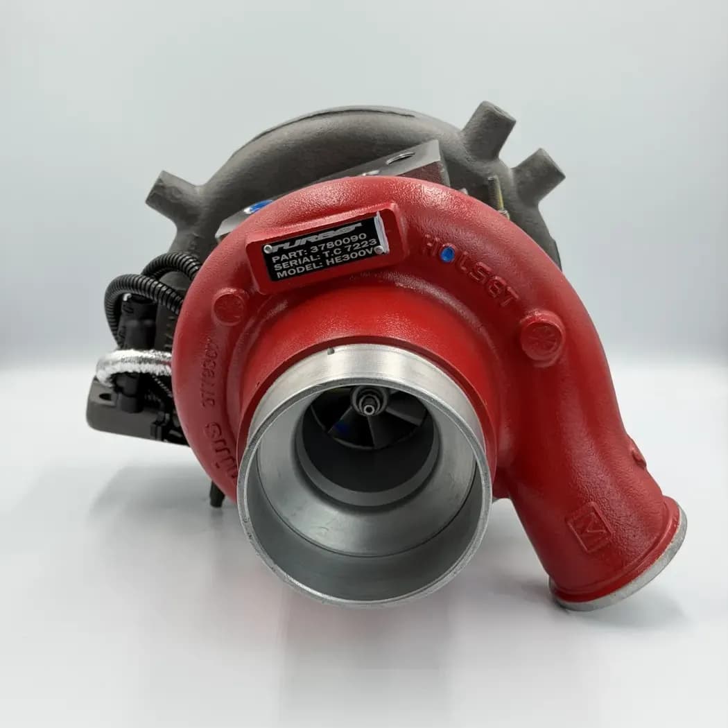 Remanufactured 3780090 Cummins ISL 8.9L Holset HE300VG Turbocharger, photo 4