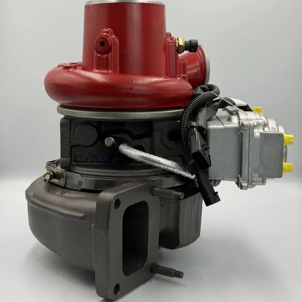 Remanufactured 4047231 Cummins ISC 8.3L / ISL 8.9L Holset HE431VE (HE400VG Family) Turbocharger with HOLSET OEM VGT Actuator, photo 2