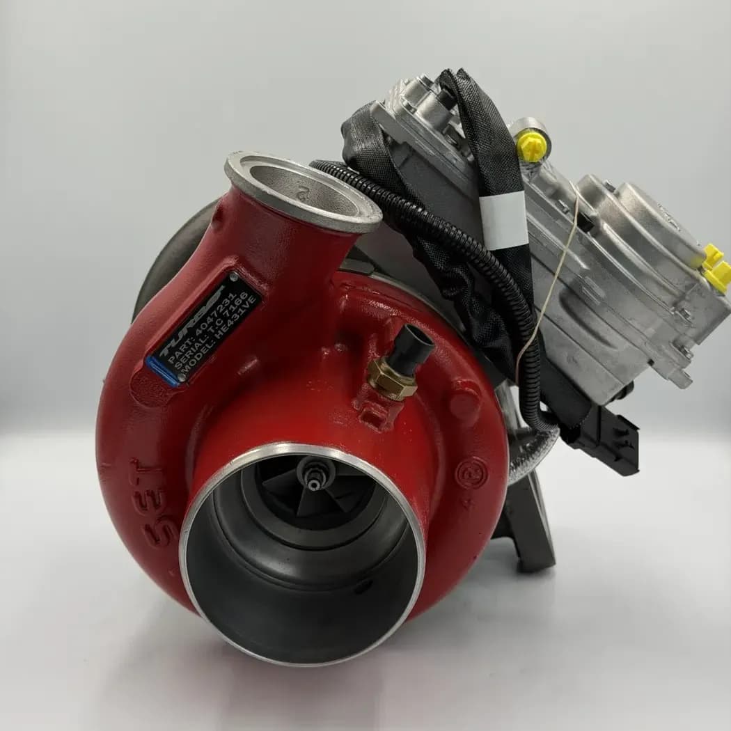 Remanufactured 4047231 Cummins ISC 8.3L / ISL 8.9L Holset HE431VE (HE400VG Family) Turbocharger with HOLSET OEM VGT Actuator, photo 5