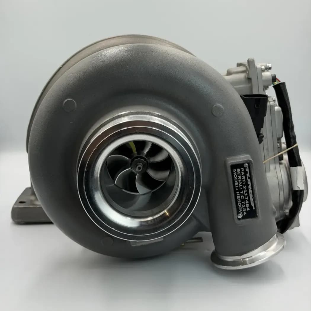 Remanufactured 2117464 PACCAR MX-13 EPA17 Holset HE500VG Turbocharger with HOLSET OEM VGT Actuator, photo 6
