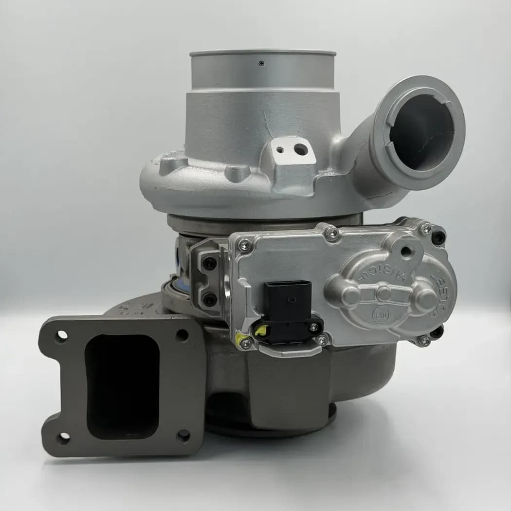 Remanufactured 5640252 PACCAR MX-13 EPA21 Holset HE400VG Turbocharger with HOLSET OEM VGT Actuator, photo 3
