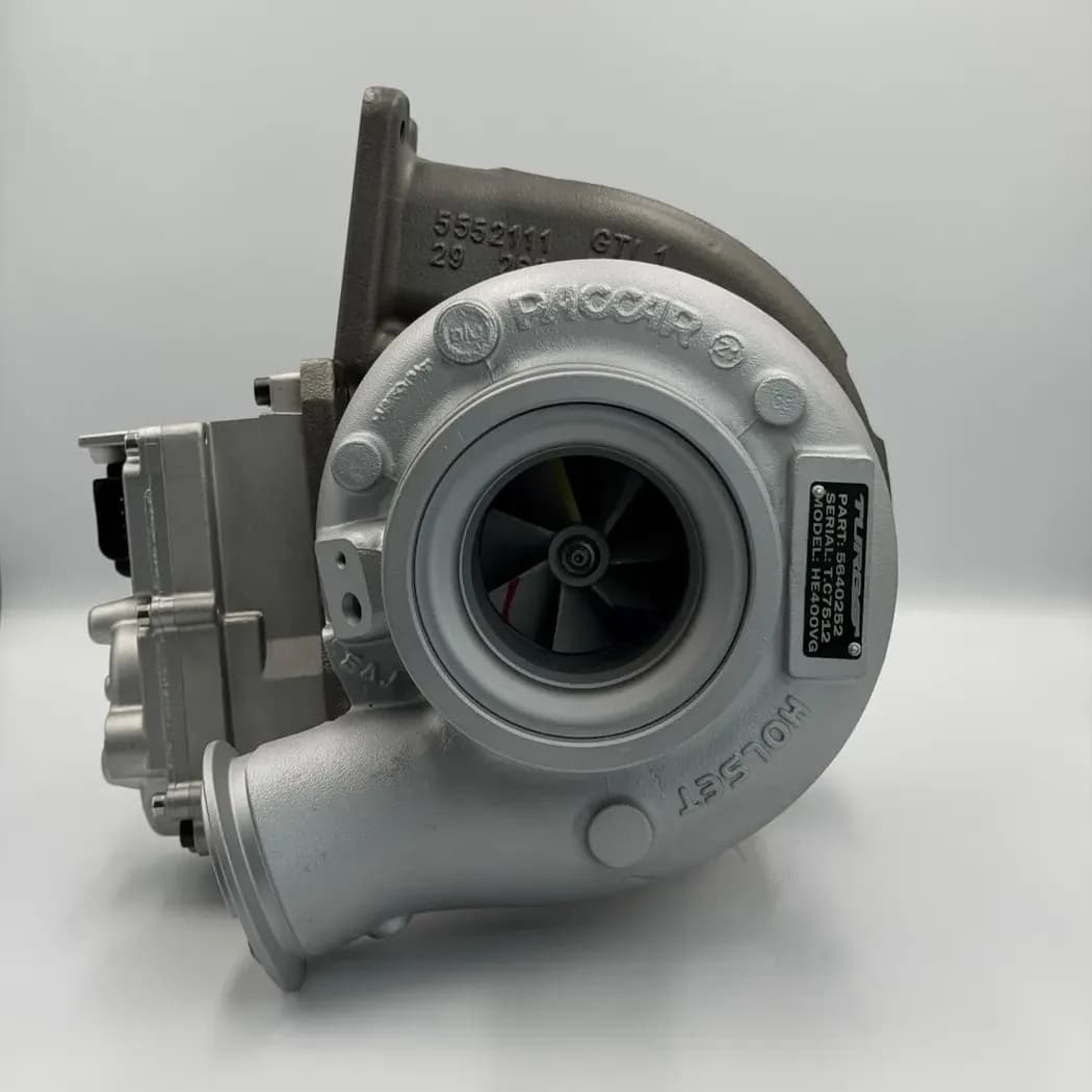 Remanufactured 5640252 PACCAR MX-13 EPA21 Holset HE400VG Turbocharger with HOLSET OEM VGT Actuator, photo 5