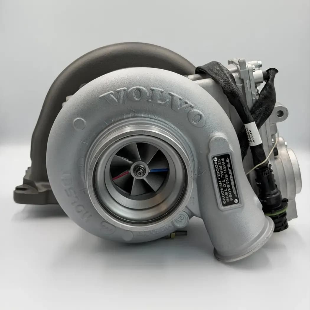Remanufactured 85151094 Volvo D13 / Mack MP8 Holset HE400VG Turbocharger with HOLSET OEM VGT Actuator, photo 4